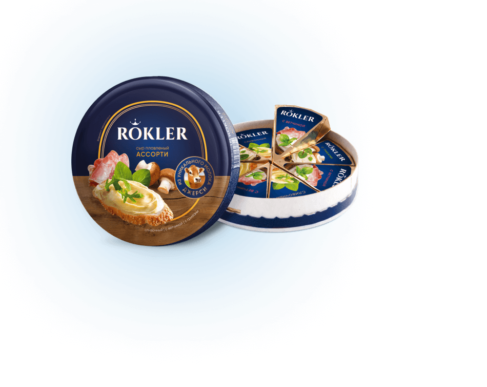 Сыр рокер купаж в секторах